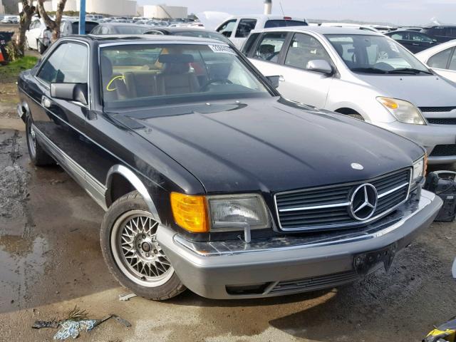 WDBCA45D1HA315777 - 1987 MERCEDES-BENZ 560 SEC BLACK photo 1