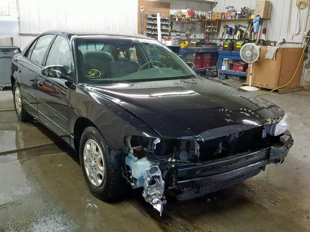 2G4WB52K921243499 - 2002 BUICK REGAL LS BLACK photo 1