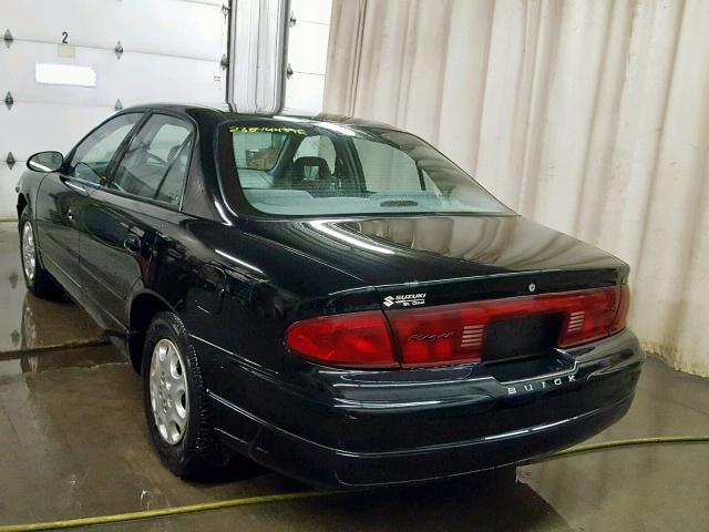 2G4WB52K921243499 - 2002 BUICK REGAL LS BLACK photo 3