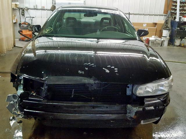 2G4WB52K921243499 - 2002 BUICK REGAL LS BLACK photo 9