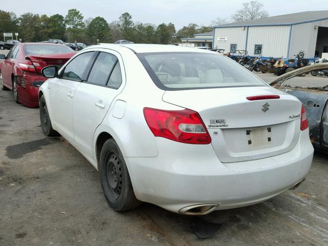 JS2RE9A14B6110060 - 2011 SUZUKI KIZASHI S WHITE photo 3