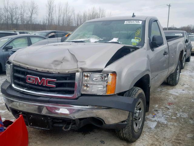 1GTEC14C87E541155 - 2007 GMC NEW SIERRA SILVER photo 2