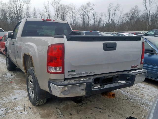 1GTEC14C87E541155 - 2007 GMC NEW SIERRA SILVER photo 3