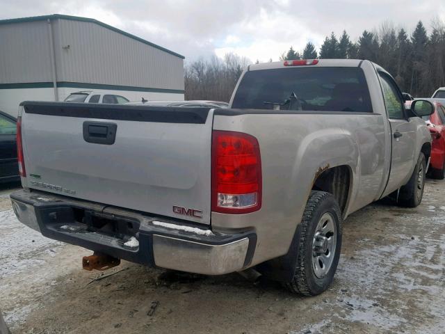 1GTEC14C87E541155 - 2007 GMC NEW SIERRA SILVER photo 4