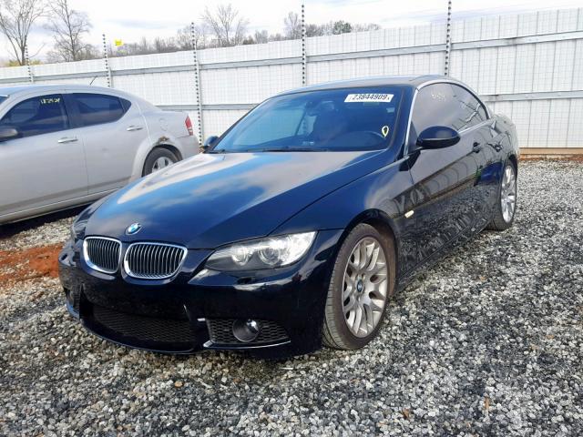 WBAWL13518PX19420 - 2008 BMW 328 I BLACK photo 2