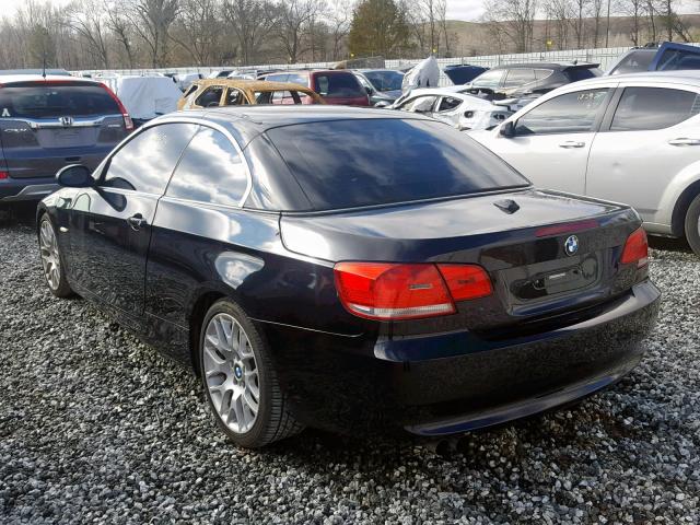 WBAWL13518PX19420 - 2008 BMW 328 I BLACK photo 3