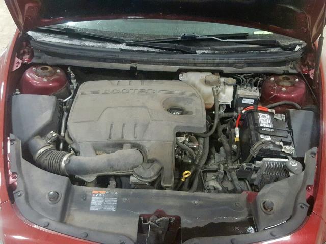 1G1ZC5E11BF315959 - 2011 CHEVROLET MALIBU 1LT 栗色 照片 7