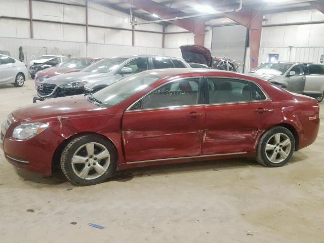 1G1ZC5E11BF315959 - 2011 CHEVROLET MALIBU 1LT 栗色 照片 9