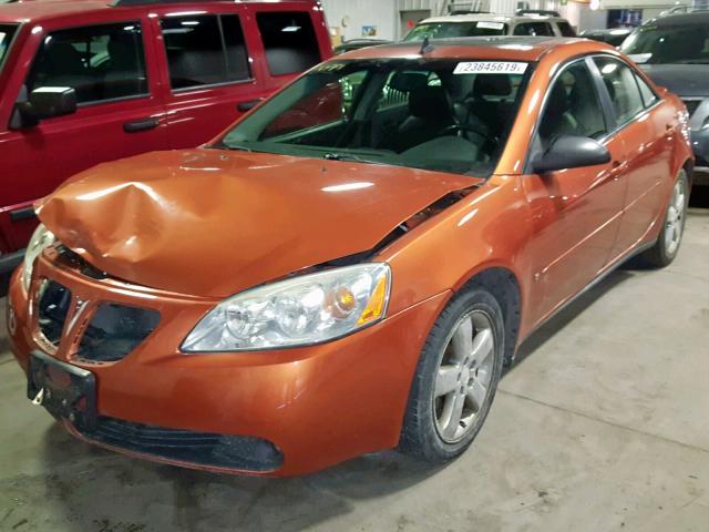 1G2ZH578464162101 - 2006 PONTIAC G6 GT ORANGE photo 2