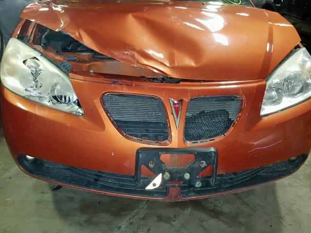 1G2ZH578464162101 - 2006 PONTIAC G6 GT ORANGE photo 9