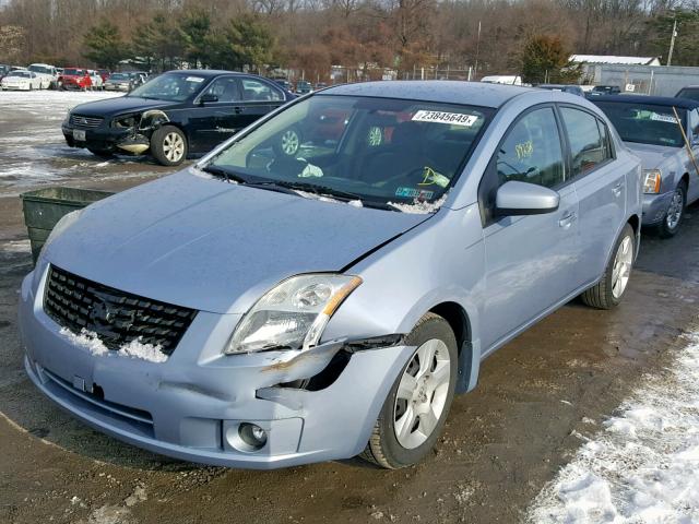 3N1AB61E29L645117 - 2009 NISSAN SENTRA 2.0 BLUE photo 2