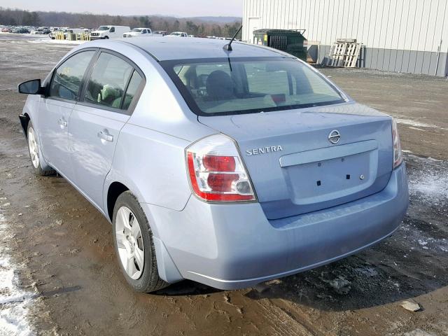 3N1AB61E29L645117 - 2009 NISSAN SENTRA 2.0 BLUE photo 3