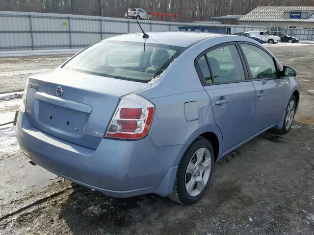 3N1AB61E29L645117 - 2009 NISSAN SENTRA 2.0 BLUE photo 4