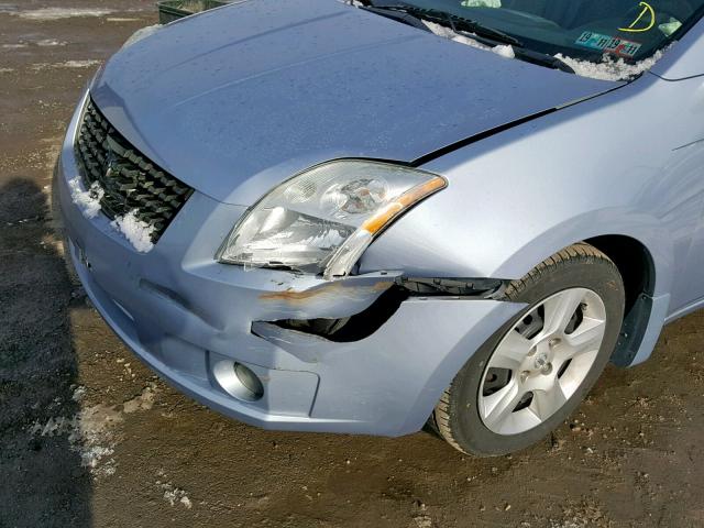 3N1AB61E29L645117 - 2009 NISSAN SENTRA 2.0 BLUE photo 9