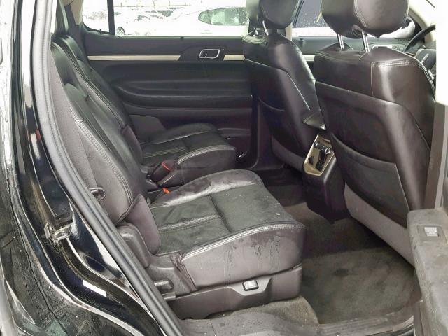 2LMHJ5AT3CBL51557 - 2012 LINCOLN MKT BLACK photo 6