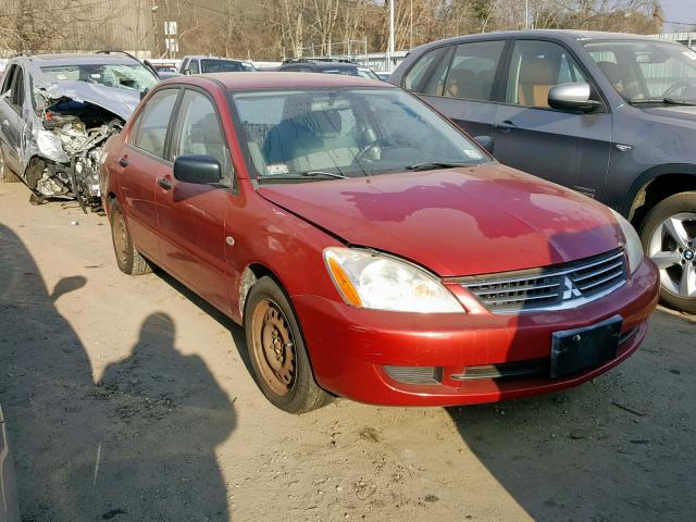 JA3AJ26E96U065784 - 2006 MITSUBISHI LANCER ES RED photo 1