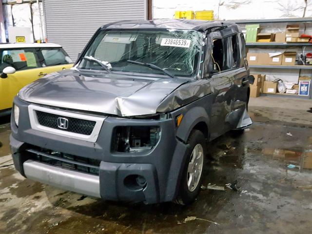 5J6YH28625L011534 - 2005 HONDA ELEMENT EX SILVER photo 2