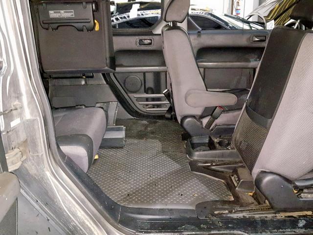 5J6YH28625L011534 - 2005 HONDA ELEMENT EX SILVER photo 6