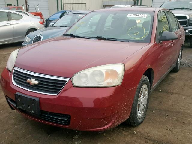 1G1ZS51F26F284604 - 2006 CHEVROLET MALIBU LS 栗色 照片 2