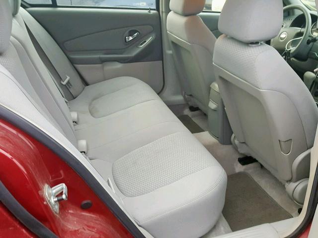 1G1ZS51F26F284604 - 2006 CHEVROLET MALIBU LS 栗色 照片 6