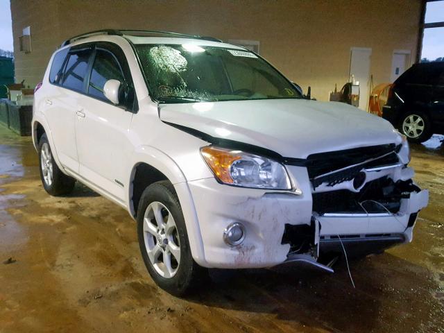 2T3YF4DV1BW087470 - 2011 TOYOTA RAV4 LIMIT WHITE photo 1