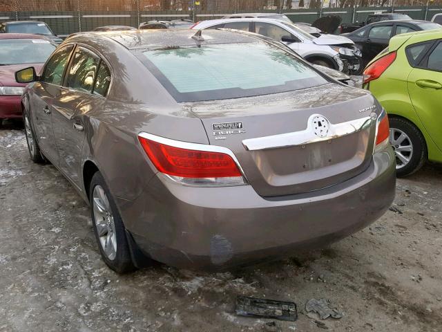 1G4GD5GG1AF149028 - 2010 BUICK LACROSSE C SILVER photo 3