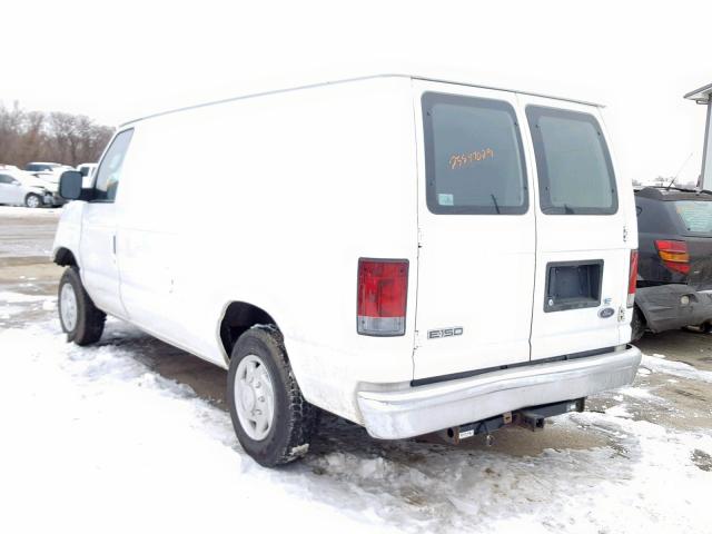 1FTNE14W18DA02856 - 2008 FORD ECONOLINE WHITE photo 3