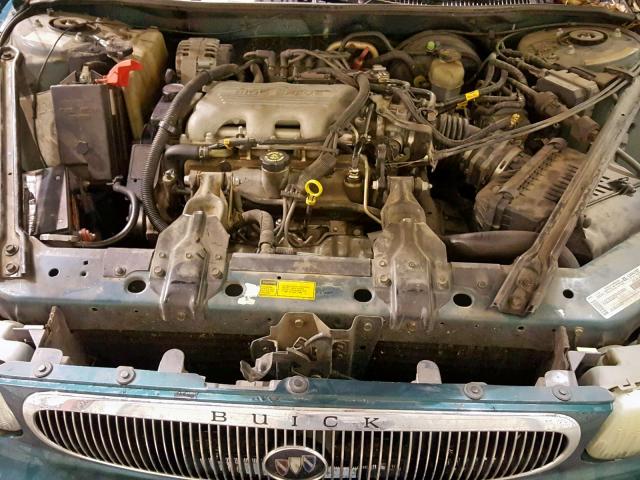 2G4WS52M4X1566612 - 1999 BUICK CENTURY CU GREEN photo 7