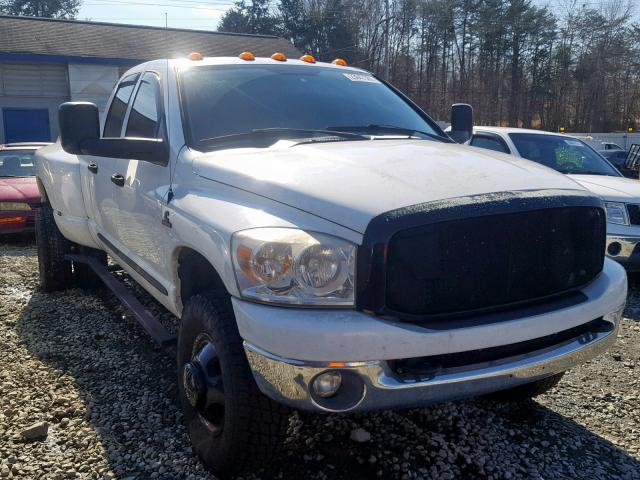 3D7MX48A47G800233 - 2007 DODGE RAM 3500 S WHITE photo 1