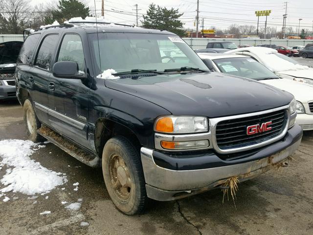 1GKEK13ZX2J199902 - 2002 GMC YUKON BLACK photo 1