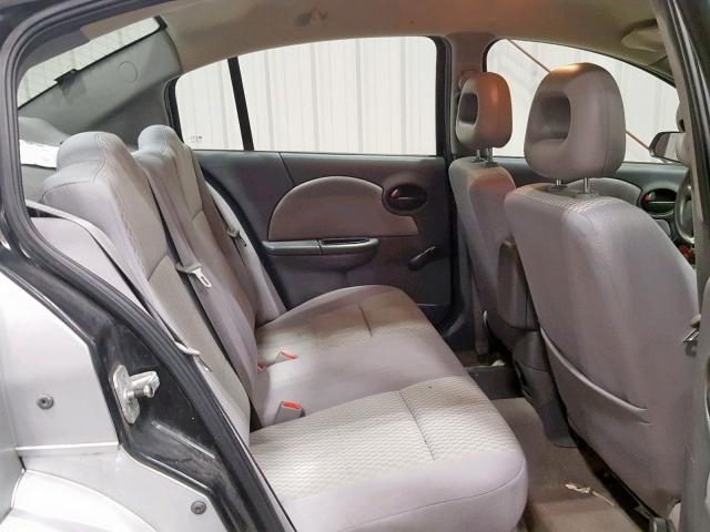 1G8AZ55F87Z103798 - 2007 SATURN ION LEVEL SILVER photo 6