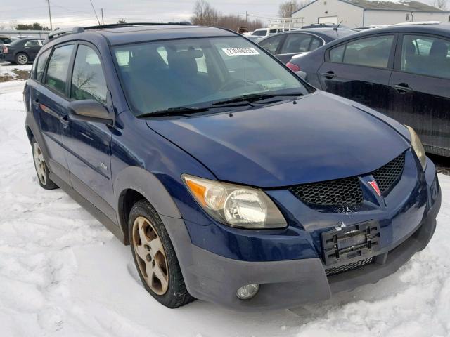 5Y2SL62814Z403654 - 2004 PONTIAC VIBE BLUE photo 1