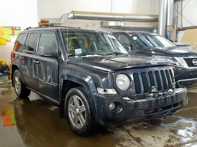 1J8FF48W47D424480 - 2007 JEEP PATRIOT LI BLACK photo 1