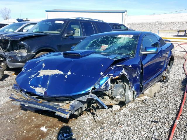 1ZVFT82H065238510 - 2006 FORD MUSTANG GT BLUE photo 2