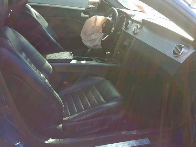 1ZVFT82H065238510 - 2006 FORD MUSTANG GT BLUE photo 5