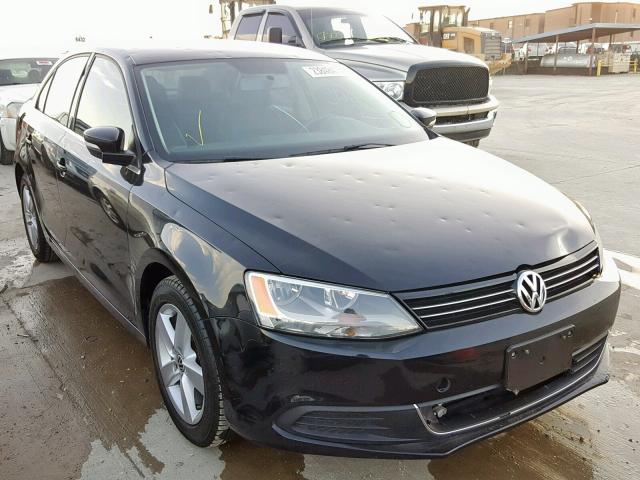 3VW3L7AJ9DM362512 - 2013 VOLKSWAGEN JETTA TDI BLACK photo 1