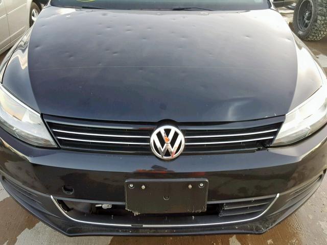 3VW3L7AJ9DM362512 - 2013 VOLKSWAGEN JETTA TDI BLACK photo 9