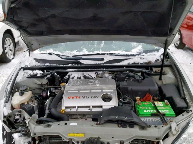 4T1BF30K25U096235 - 2005 TOYOTA CAMRY LE SILVER photo 7