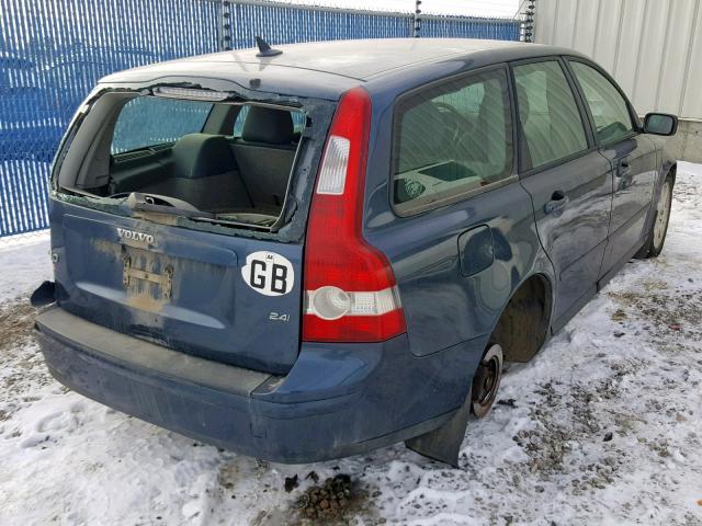 YV1MW382852044650 - 2005 VOLVO V50 2.4I BLUE photo 4