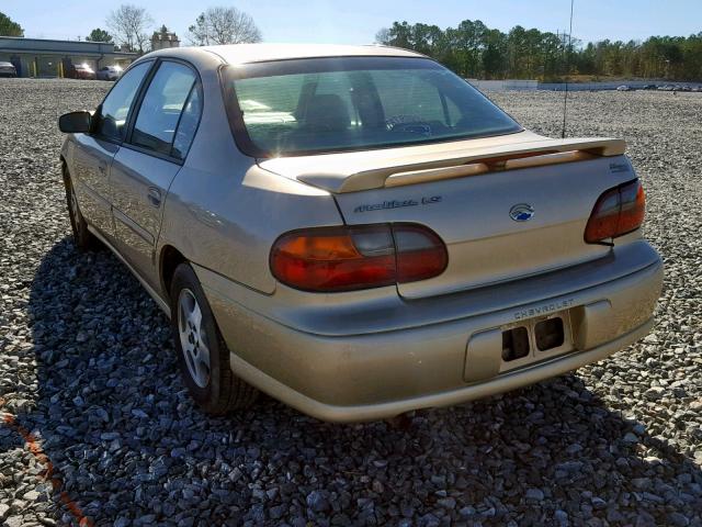 1G1NE52J13M720567 - 2003 CHEVROLET MALIBU LS TAN photo 3
