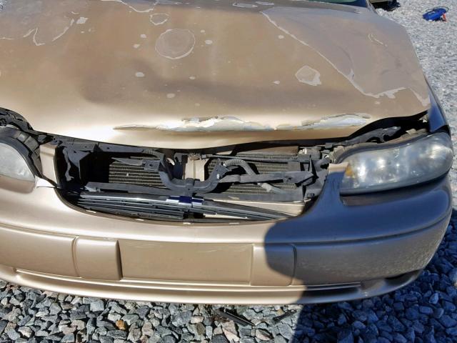 1G1NE52J13M720567 - 2003 CHEVROLET MALIBU LS TAN photo 9