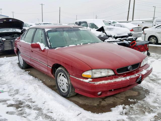 1G2HX52K4S4263389 - 1995 PONTIAC BONNEVILLE MAROON photo 1