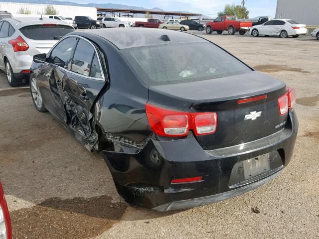 1G11E5SA6DU124399 - 2013 CHEVROLET MALIBU 2LT BLACK photo 3