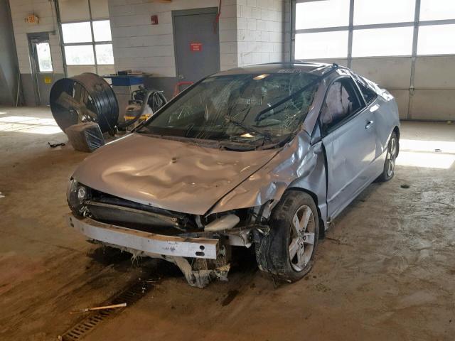 2HGFG11978H515952 - 2008 HONDA CIVIC EXL SILVER photo 2