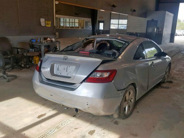 2HGFG11978H515952 - 2008 HONDA CIVIC EXL SILVER photo 4