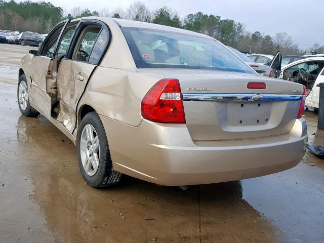 1G1ZT58N18F117504 - 2008 CHEVROLET MALIBU LT GOLD photo 3