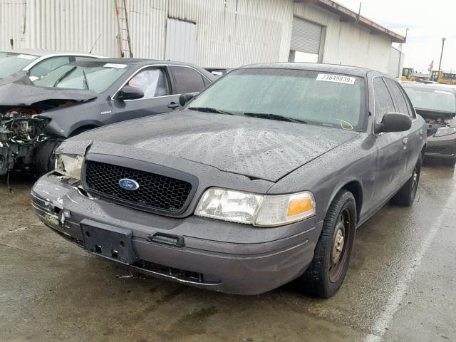 2FABP7BV4BX118746 - 2011 FORD CROWN VICT GRAY photo 2