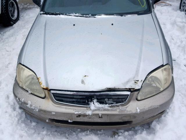 2HGEJ6616XH570419 - 1999 HONDA CIVIC BASE Gümüş foto 7