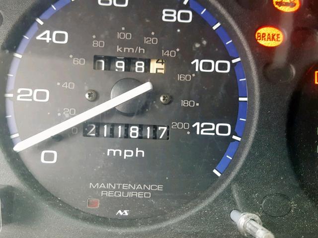 2HGEJ6616XH570419 - 1999 HONDA CIVIC BASE Gümüş foto 8