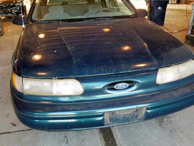 1FALP57U9SA266537 - 1995 FORD TAURUS GL GREEN photo 9